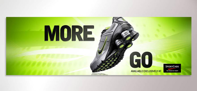 Promotional Retail Display Signage Graphic Designer